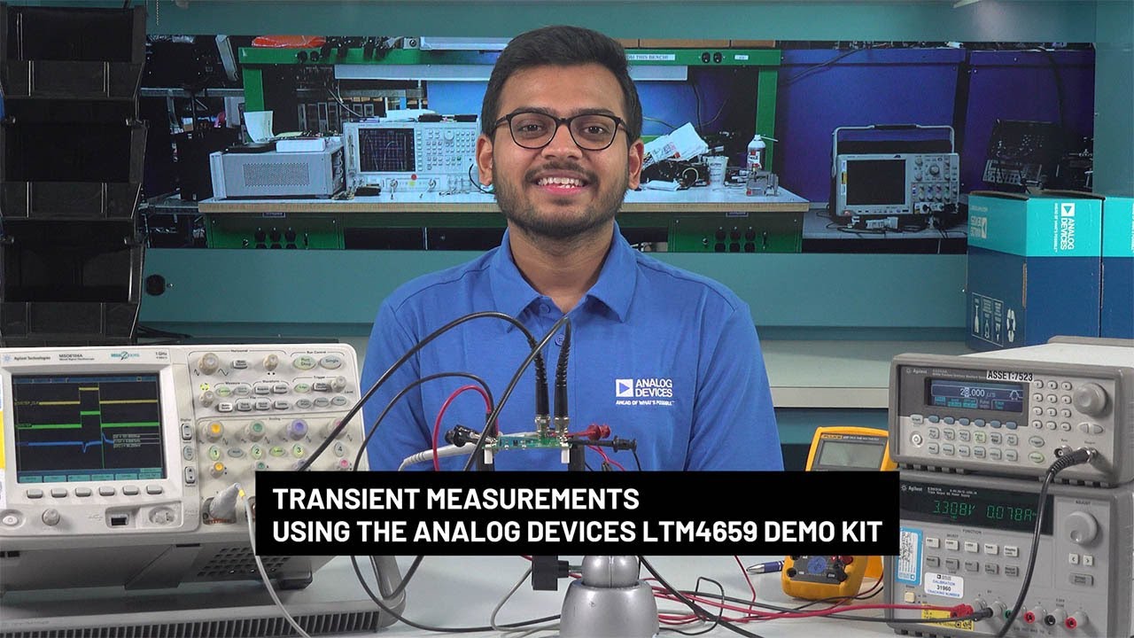 Transient Measurements using the Analog Devices LTM4659 Demo Kit