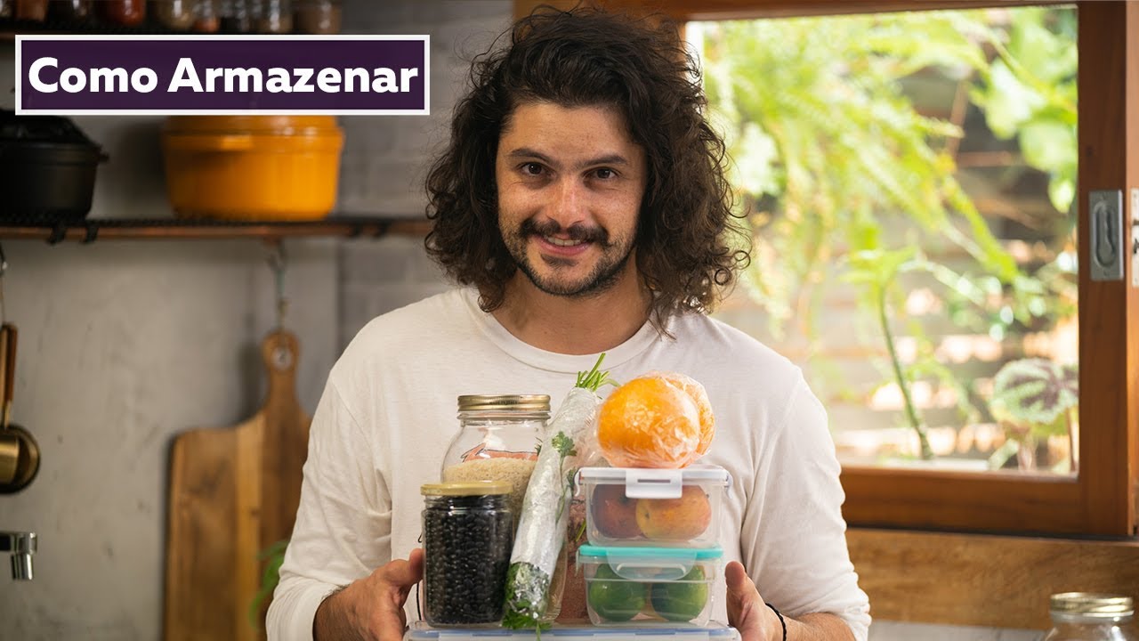 PARE DE JOGAR COMIDA FORA, APRENDA A GUARDAR OS ALIMENTOS | Cozinha de Quarentena | Mohamad Hindi