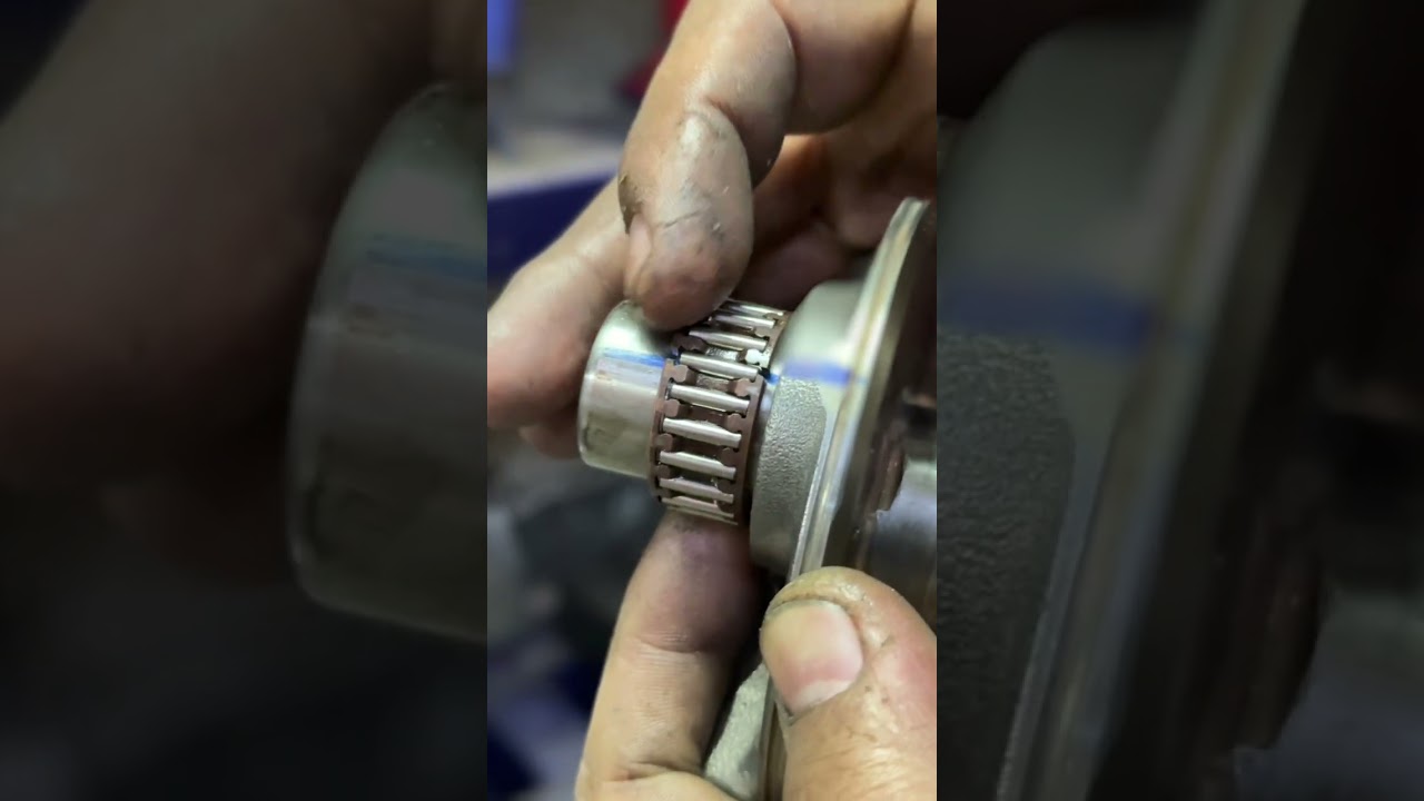 pasang pen stroke di kruk as honda beat