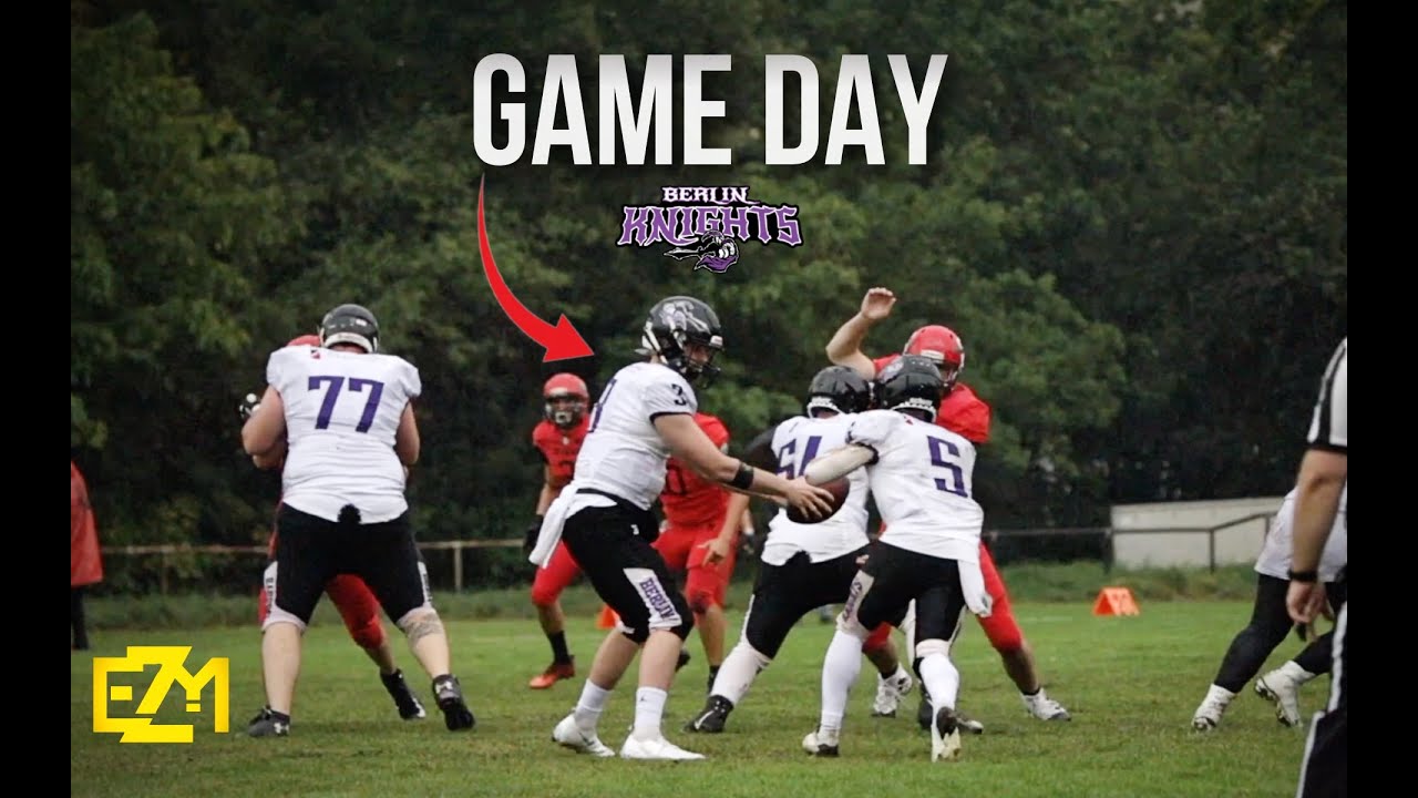 Mein ERSTES American Football Spiel EVER - DIE SAISON BEGINNT | Berlin Knights vs Spandau Bulldogs