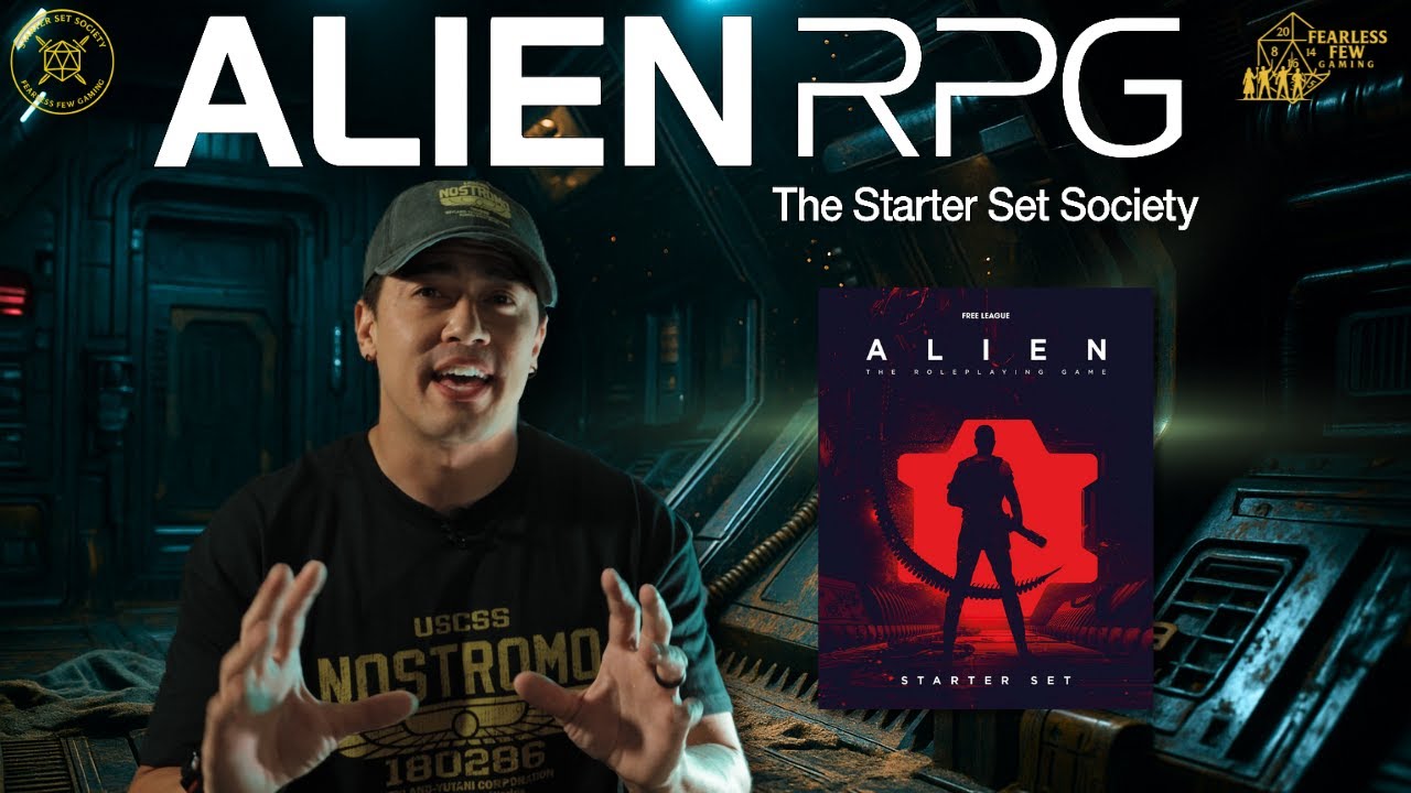 The Alien RPG Starter Set Breakdown (Free League&rsquo;s Perfect Sci-Fi Horror Box!) -Starter Set Society-