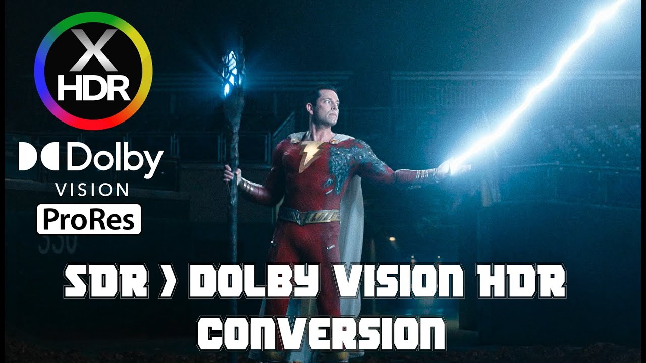 Учебное пособие по промежуточному цифровому преобразованию SDR в Dolby Vision HDR | HDR-X Video C...