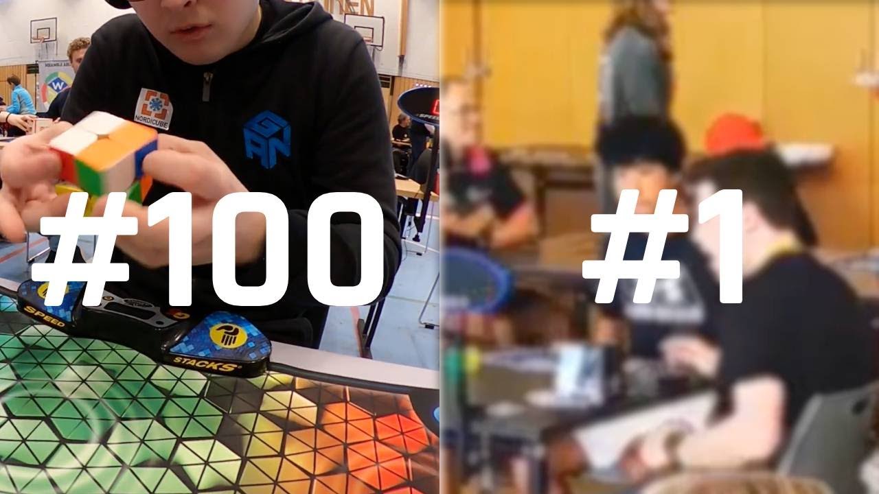 Top 100 Fastest Official 2x2 Rubik's Cube Solves Ever!