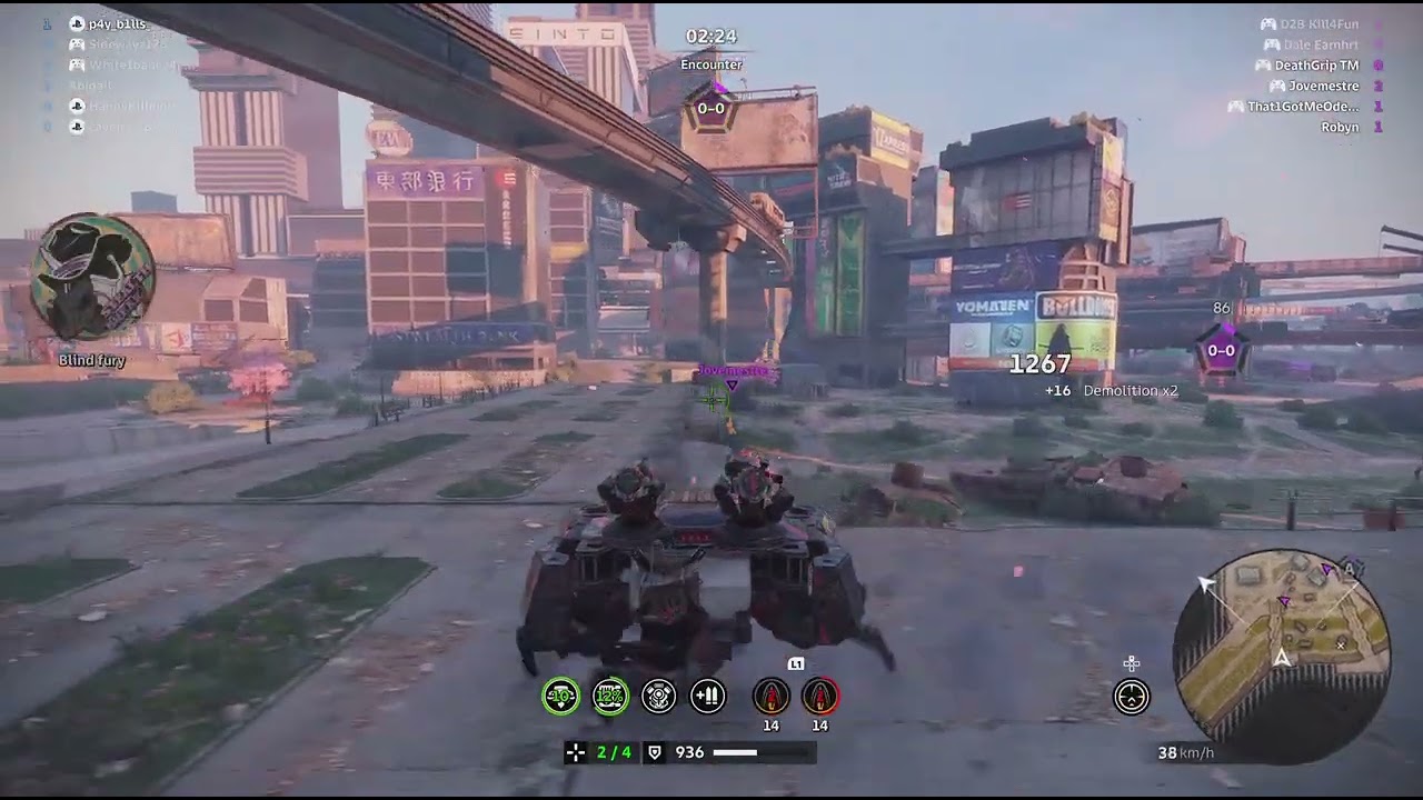 Crossout 5 kills with charon