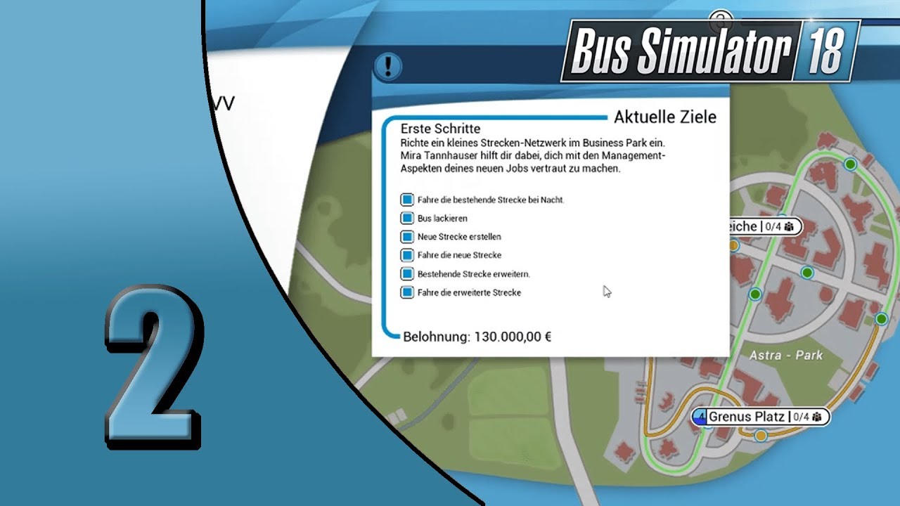 Die Ersten aufgaben wären geschafft!! Bus Simulator 18 #2