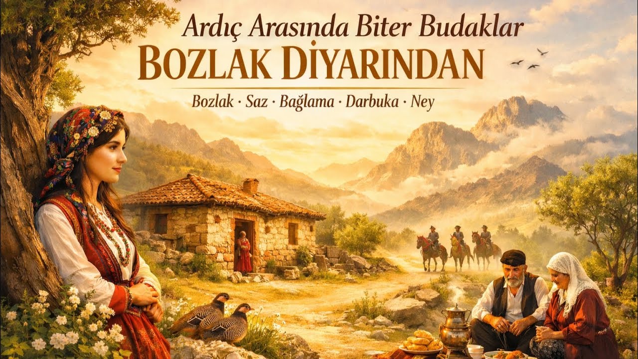 Ardıç Arasında Biter Budaklar | Bozlak Türkü | Duygulu Anadolu Türküsü