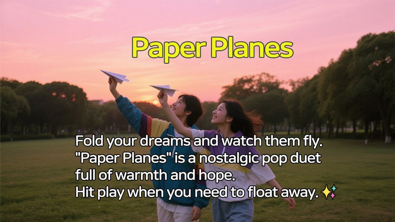 Paper Planes &ndash; A Dreamy Pop Duet That Will Lift You Up🎈 Paper Planes &ndash; 감성을 자극하는 팝 듀엣
