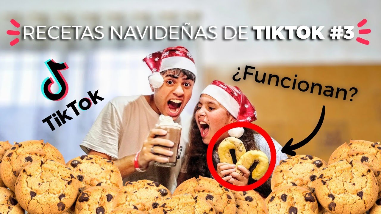 PROBAMOS RECETAS NAVIDEÑAS DE TIKTOK | Especial navideño 