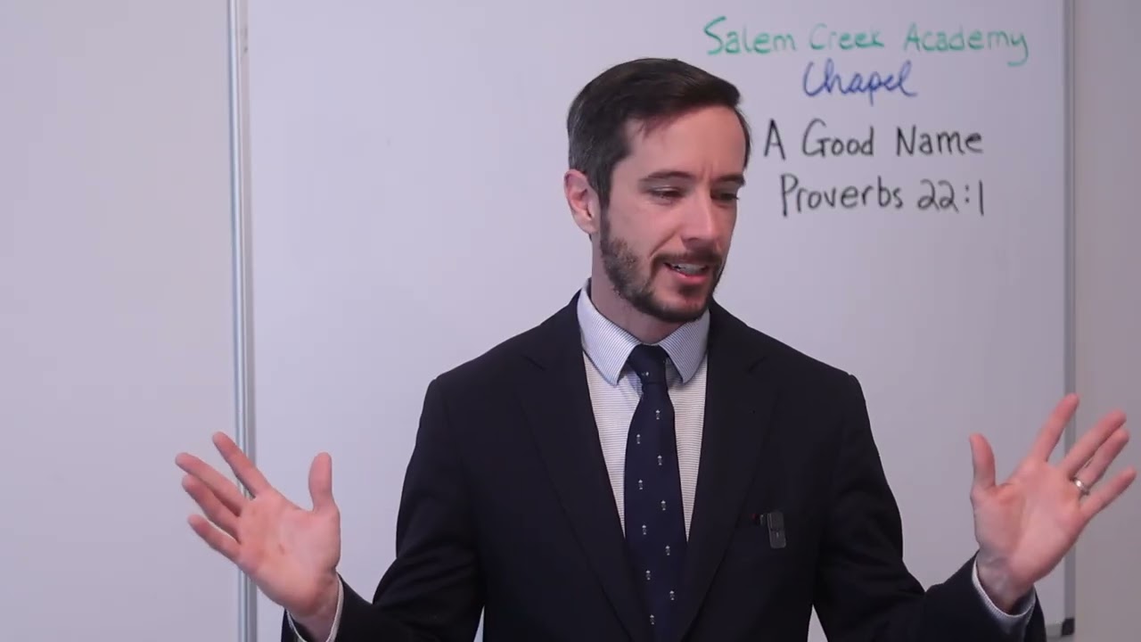 A Good Name (Proverbs 22:1)