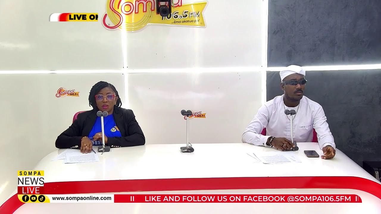 MID-DAY NEWS ON SOMPA 106.5 FM WITH ADWOA ASARE, OBREMPONG AND ABENA ADEPA 03/04/26 By AUGUSTINE