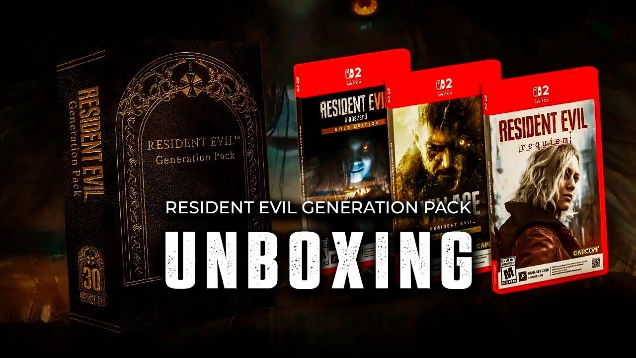 Resident Evil Generation Pack 30 Aniversario para Nintendo Switch 2 [UNBOXING].