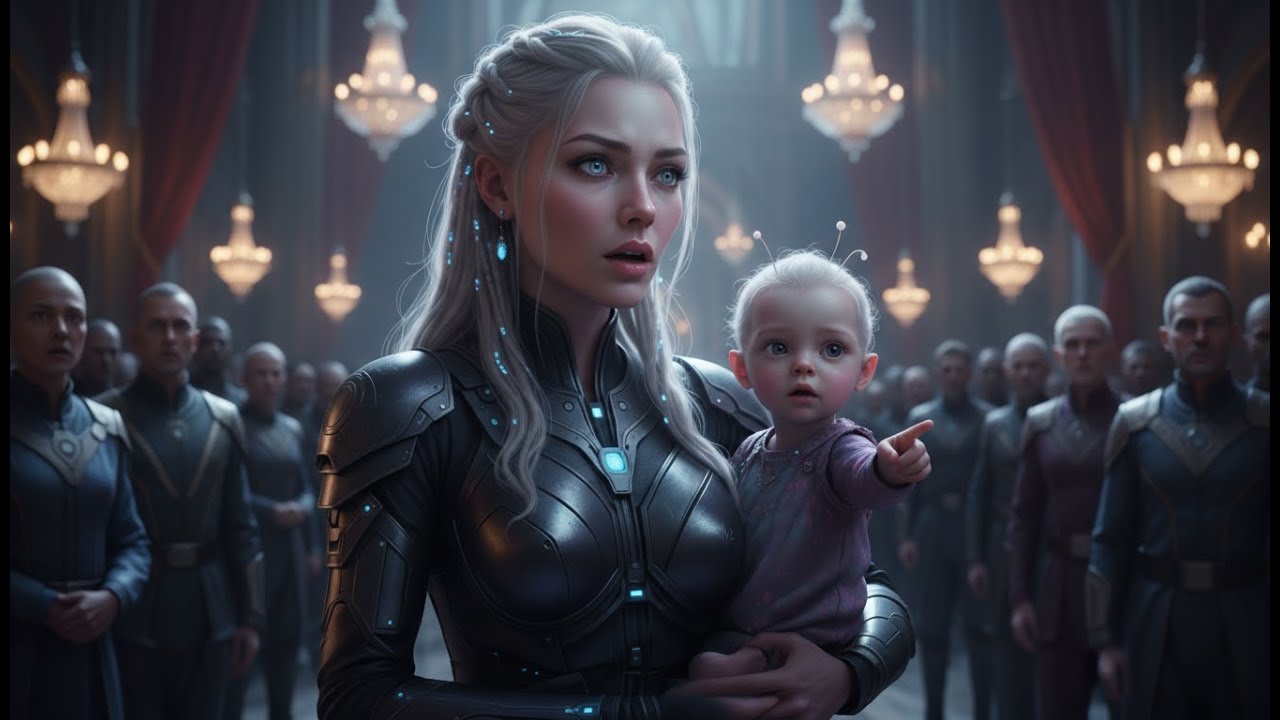 Mom… That’s Him,” Whispered the Tiny Alien Princess — And the Entire Palace Fell Silent | HFY Sci-Fi