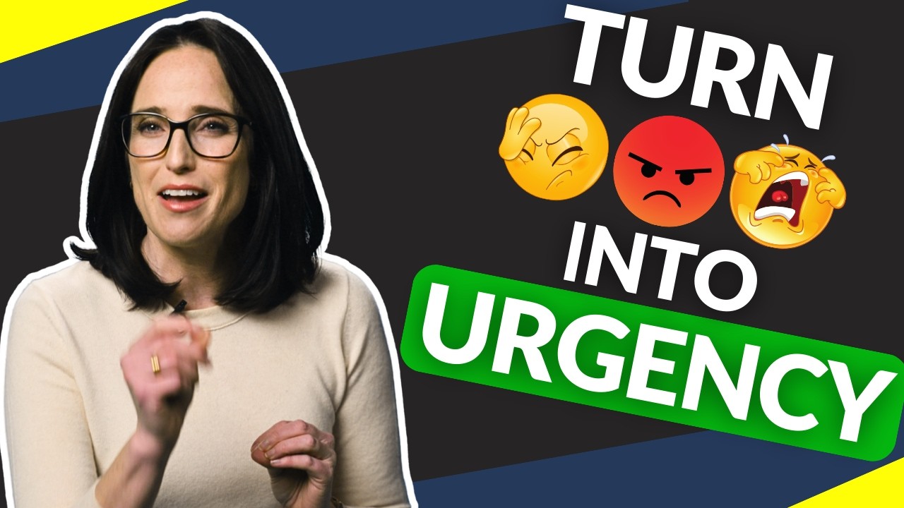 Как превратить недовольство в срочность | 5-минутный тренинг по продажам