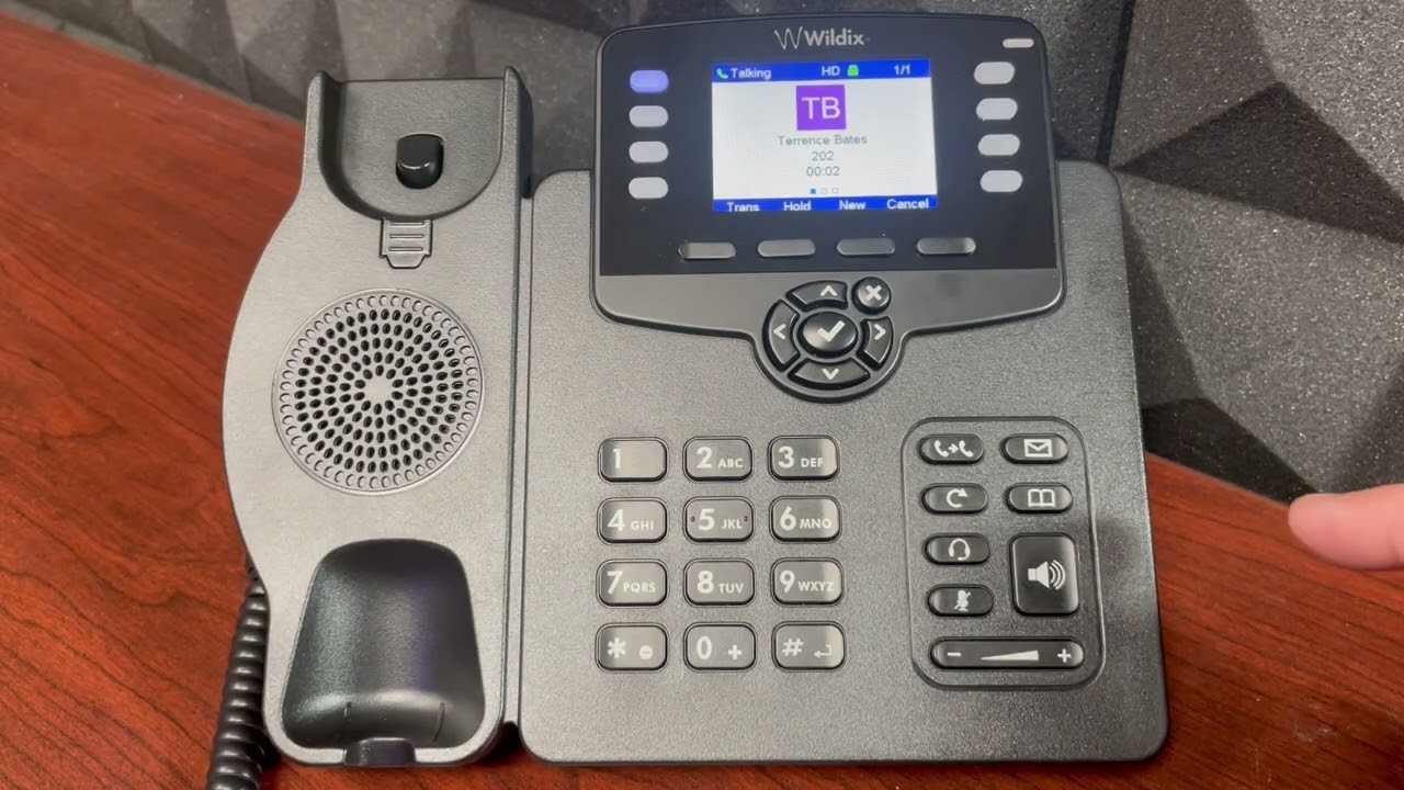 How to Transfer a Call - WorkForce Phone