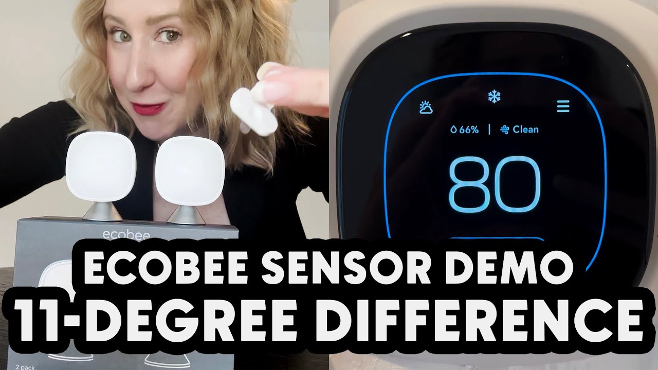 ecobee Smart Sensor Demo & Review & IMPORTANT NOTE