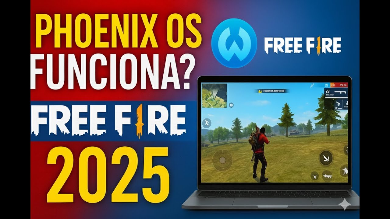 El MEJOR sistema para jugar Free Fire en PC débil 2025 | Phoenix OS