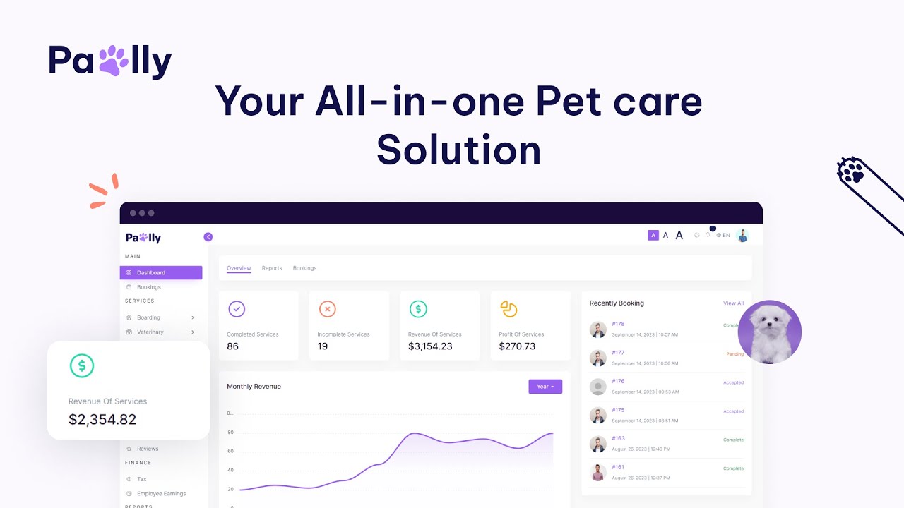 Discover Pawlly: Your All-in-One Solution for Pet Care Services and Business! | Iqonic Design