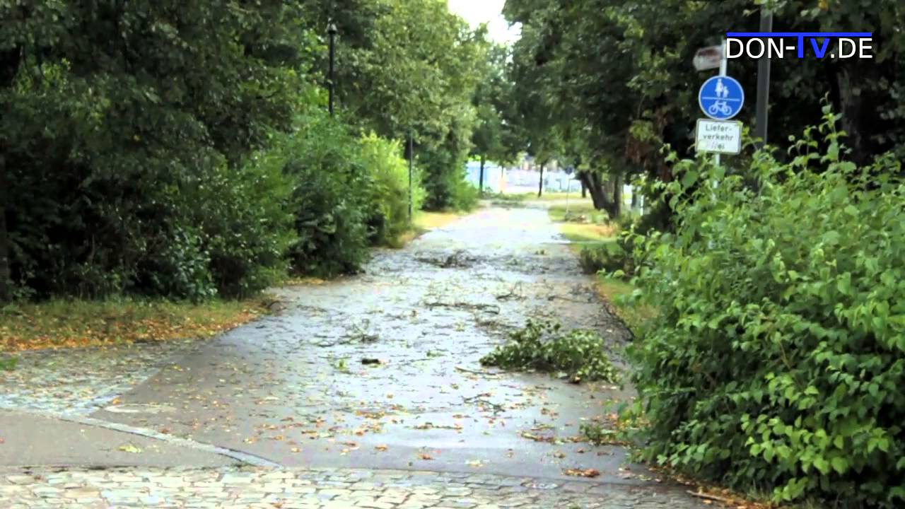 NO COMMENT / Unwetter in Donauwörth