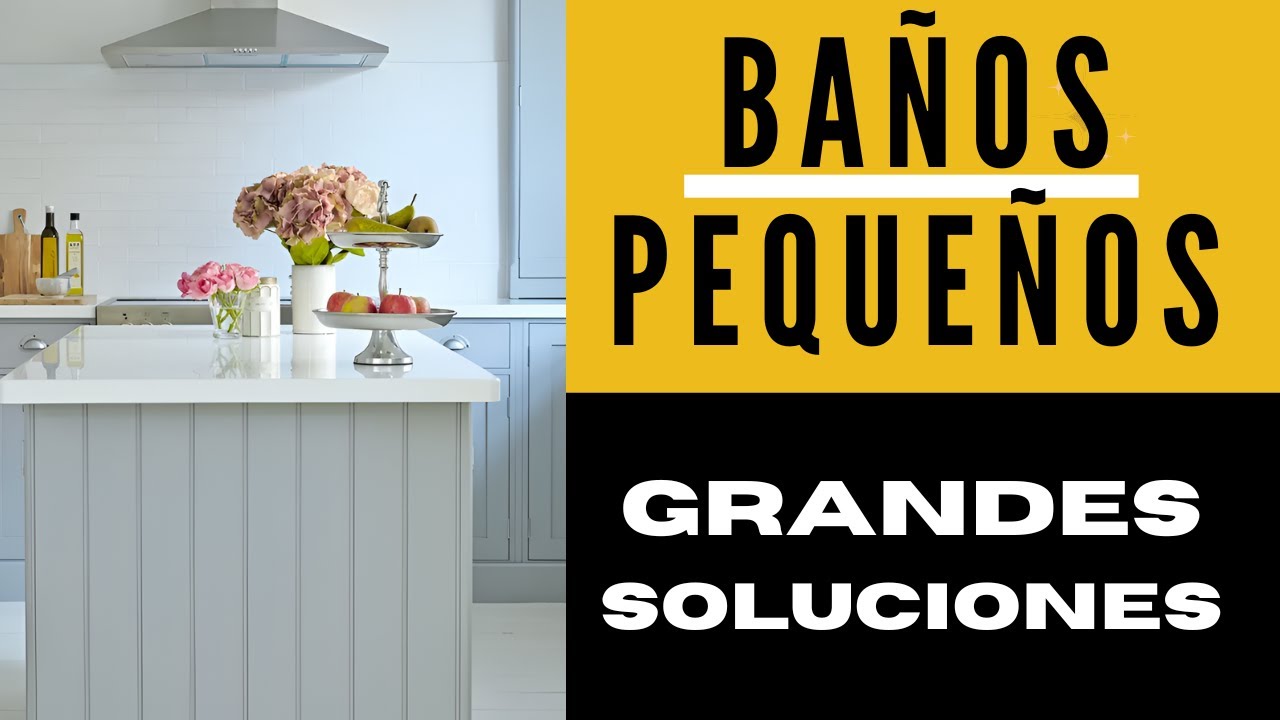 IDEAS para BAÑOS PEQUEÑOS 👉🏽CÓMO hacer que el baño luzca más AMPLIO