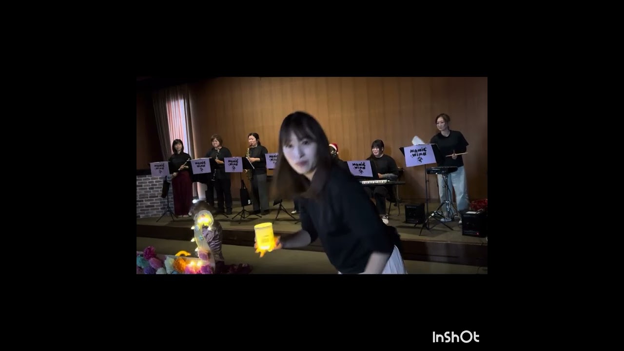 2025.12.2 ひのき学級クリスマス会 関宿中央公民館 マミックウィンド クリスマスメドレー 輝く未来 パペットハンドベル からだダンダン ミッキーマウスマーチ