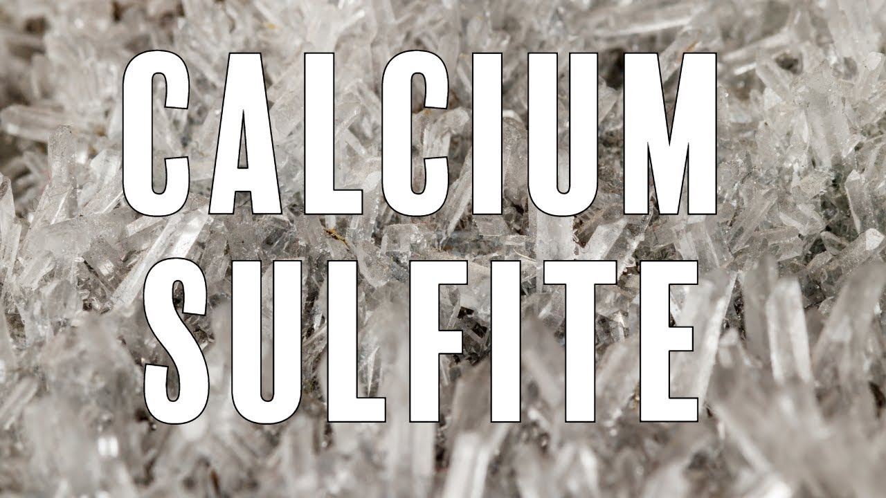 Making Calcium Sulfite/Carbonate