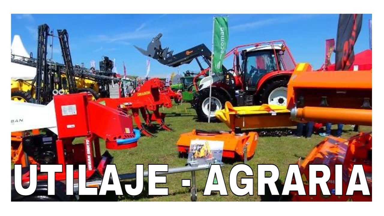 {4K} AGRARIA 2018 ЭКСПЛУАТАЦИЯ МАШИНЫ И ТРАКТОРА CLUJ, JUCU, РУМЫНИЯ - Бесплатный вход