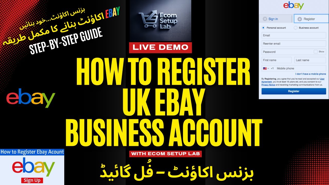 eBay Business Account Setup 2026 | Step-by-Step (Avoid Suspension)