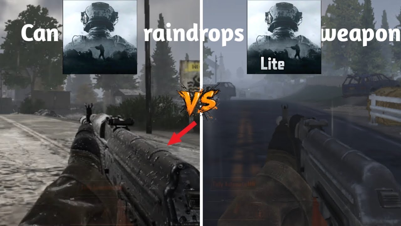 Arena Breakout vs arena Breakout lite - physics and Details comparison