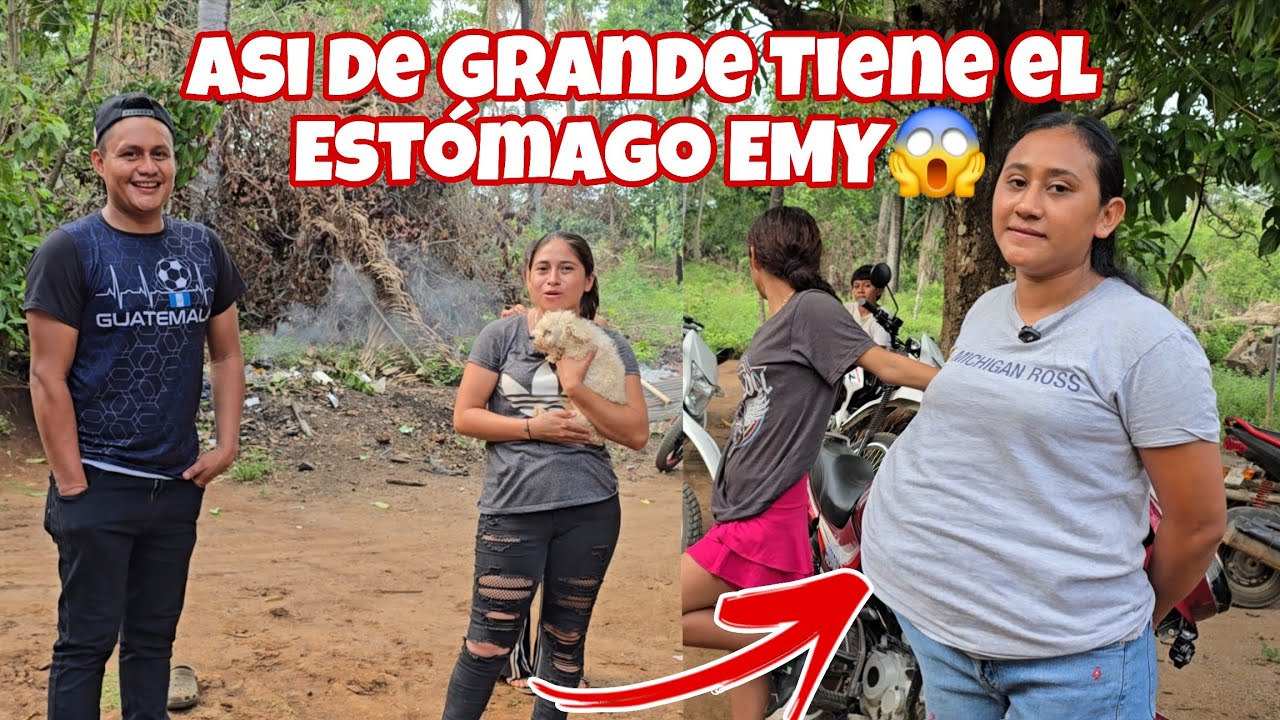 Visitamos a Emy y nos Llevamos esta Gran Sorpresa🤰Asi De Grande Tiene el Estómago ya😍