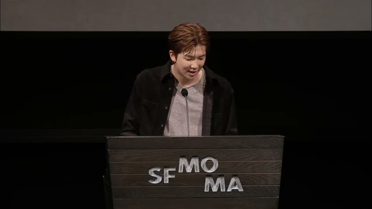 [MULTI SUBS] Namjoon&rsquo;s full speech at SFMOMA! ✨ (30.09.2026)