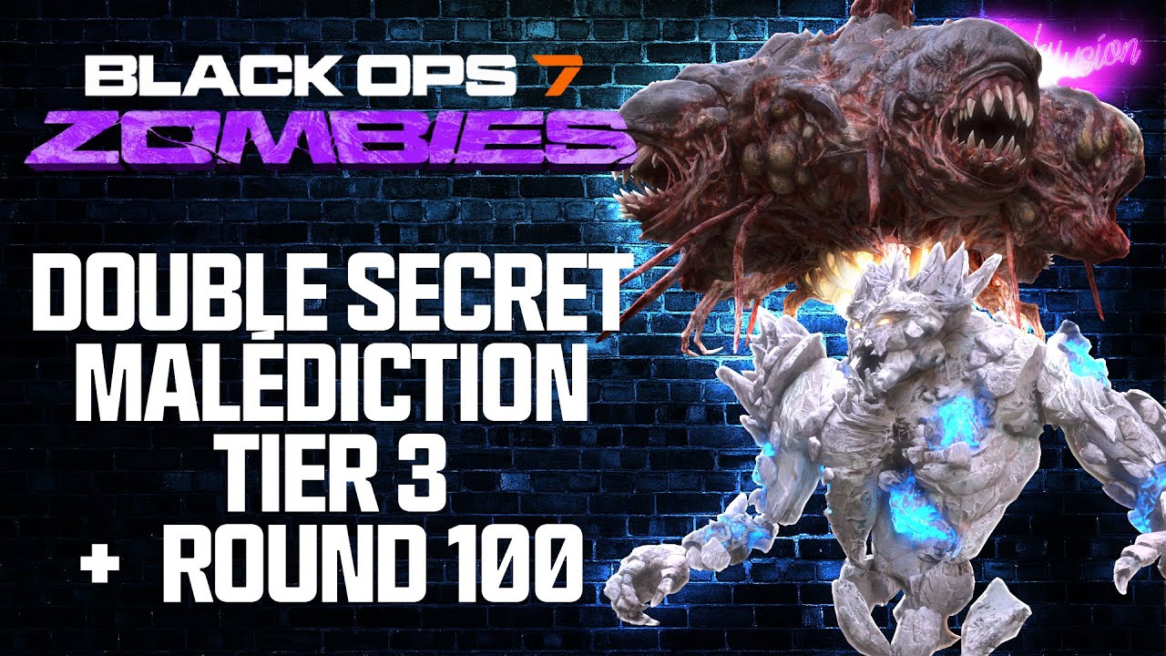 Secrets Ashes & Astra Malédiction Tier 3 + Round 100 Black Ops 7 Zombies - Rediffusion du 27/01/26