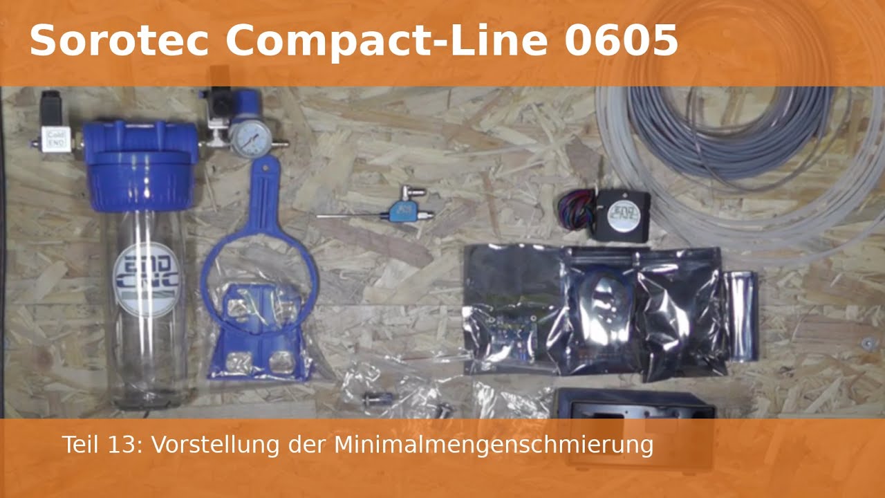 CnC Fr&auml;se Sorotec Compact Line 0605 Teil 13:Vorstellung des #Coldend  `s