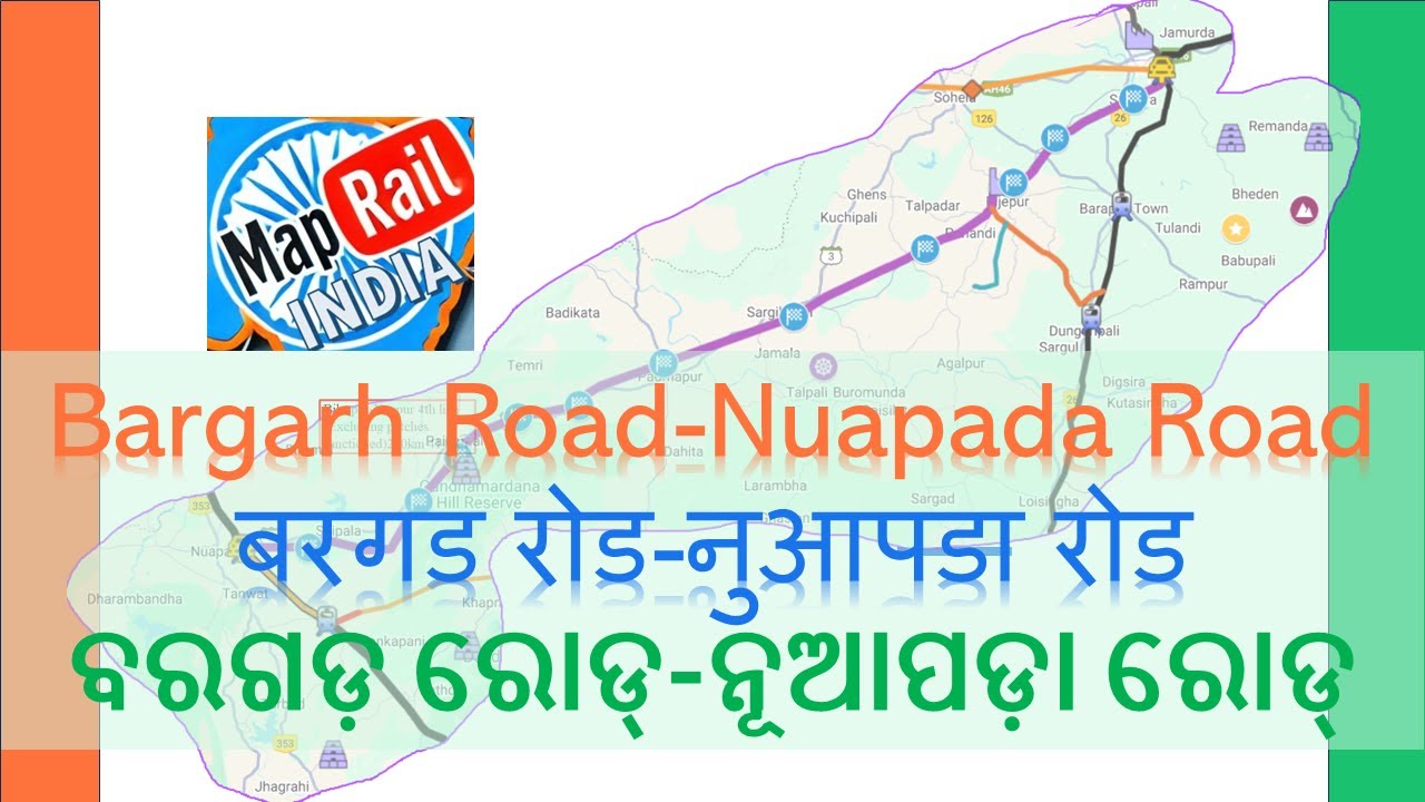 Bargarh Road Nuapada Road New Rail Line Odisha Bargarh Road Nuapada Road Badipali Padampur Bhagat...