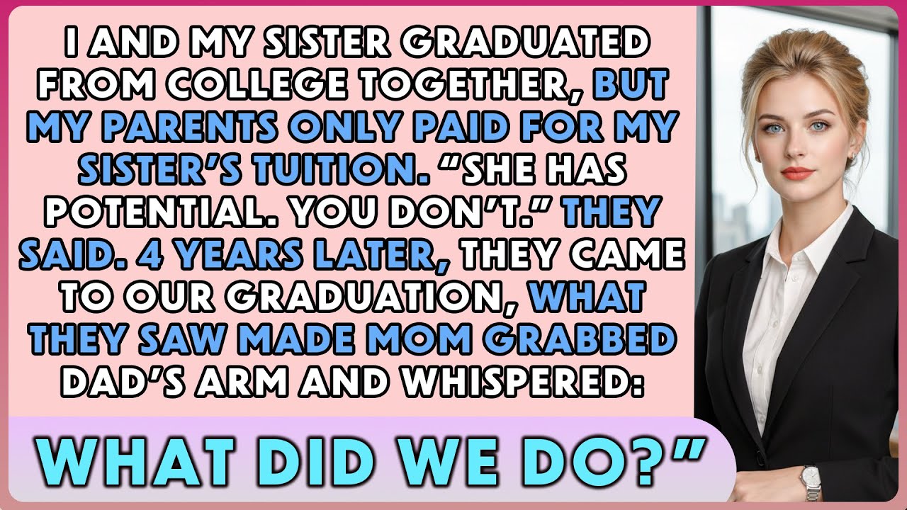 Parent Paid For My Sister’s College But Not Mine—Untill The Dean Called My Name As Valedictorian