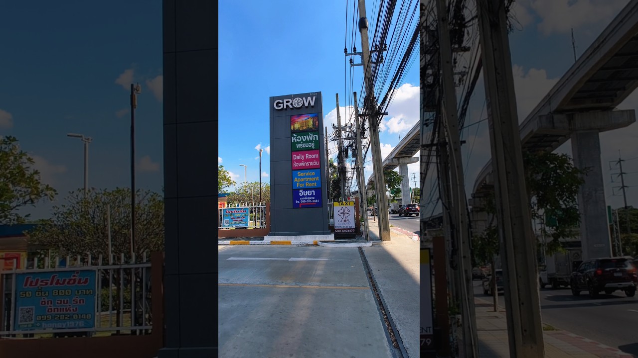 GROW Resident Vlog Introduction @ Grow Residences @ramintra road  Mrt Pink line Nopparat station