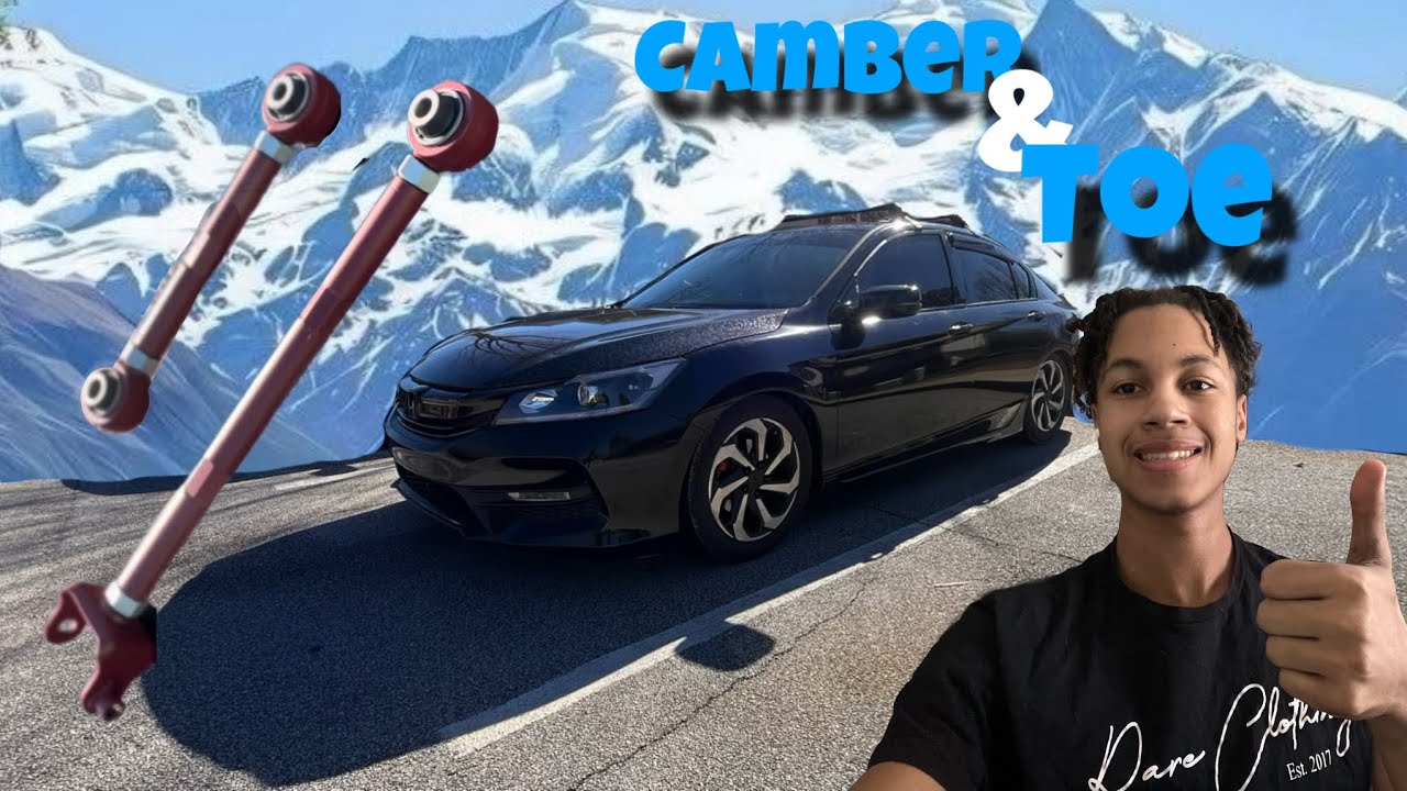 КАК УСТАНОВИТЬ РЕГУЛИРОВКУ РАЗВАЛА И СХОДА РЫЧАГОВ (Honda Accord EX 2017 года)