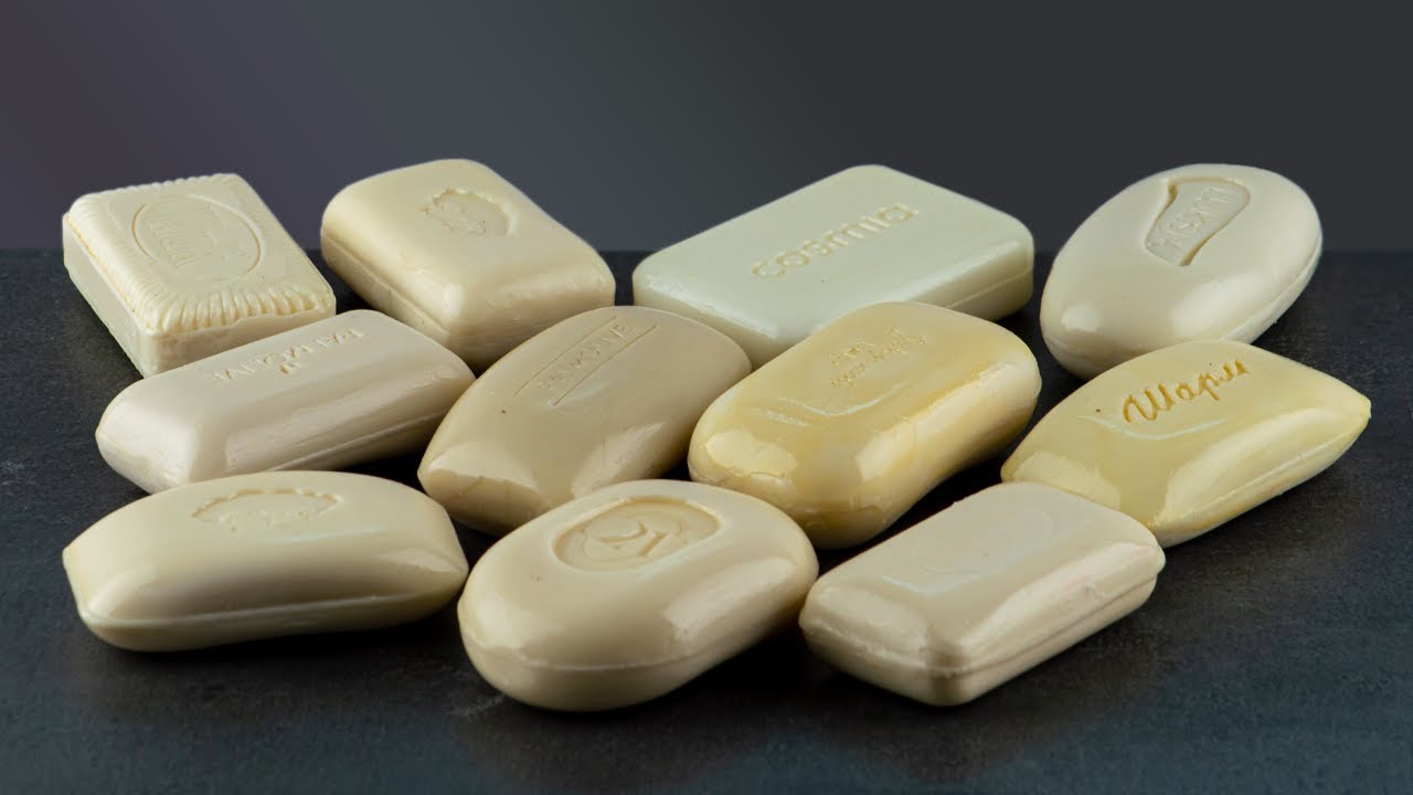 🎉Carving soap ASMR | Cutting dry soap | Relaxing sounds | No talking | 100🎉