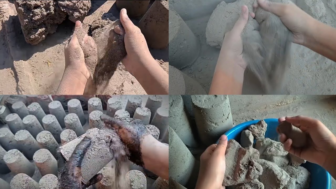 Soft Dusty Melting Textures 😋|| Satisfying ||Must Watch ✨#asmr 
