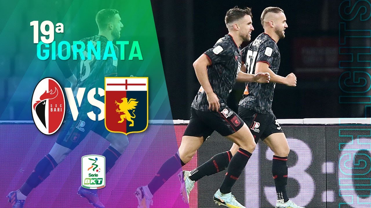 HIGHLIGHTS | Bari vs Genoa (1-2) - SERIE BKT