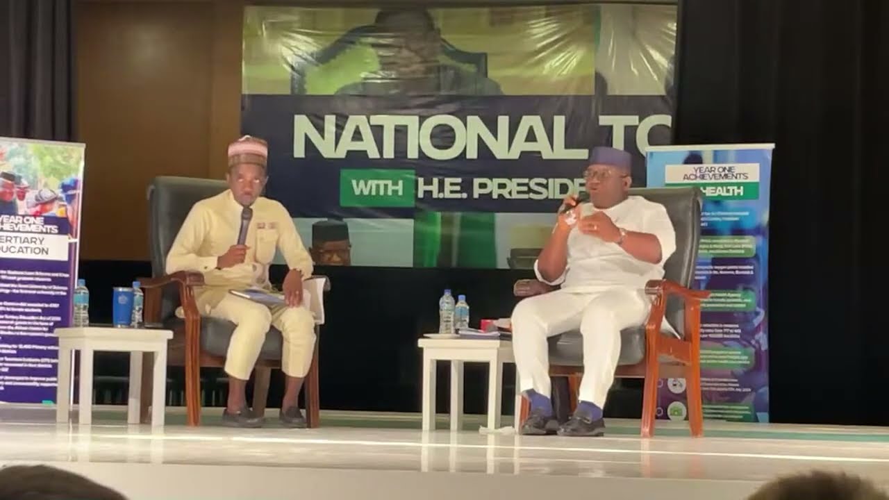 Town Hall with His Excellence President Dr Julius Maada Bio