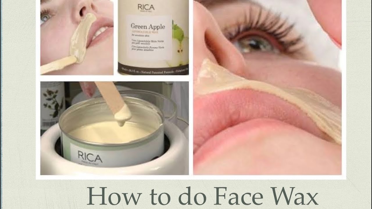 How to do Full Face Wax @ Home  ( Rica Brazilian Avocado wax)