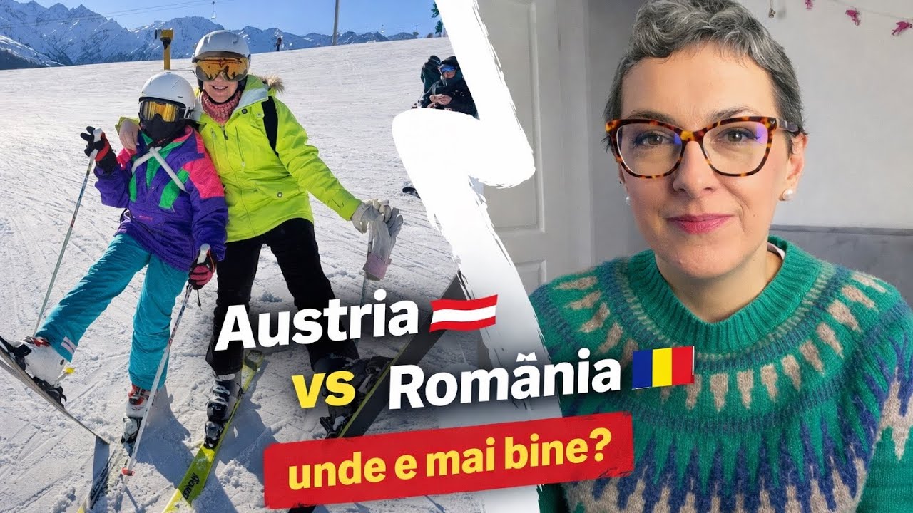 La SKI în Austria 🇦🇹 versus România 🇷🇴| Unde merită mai mult să mergi 