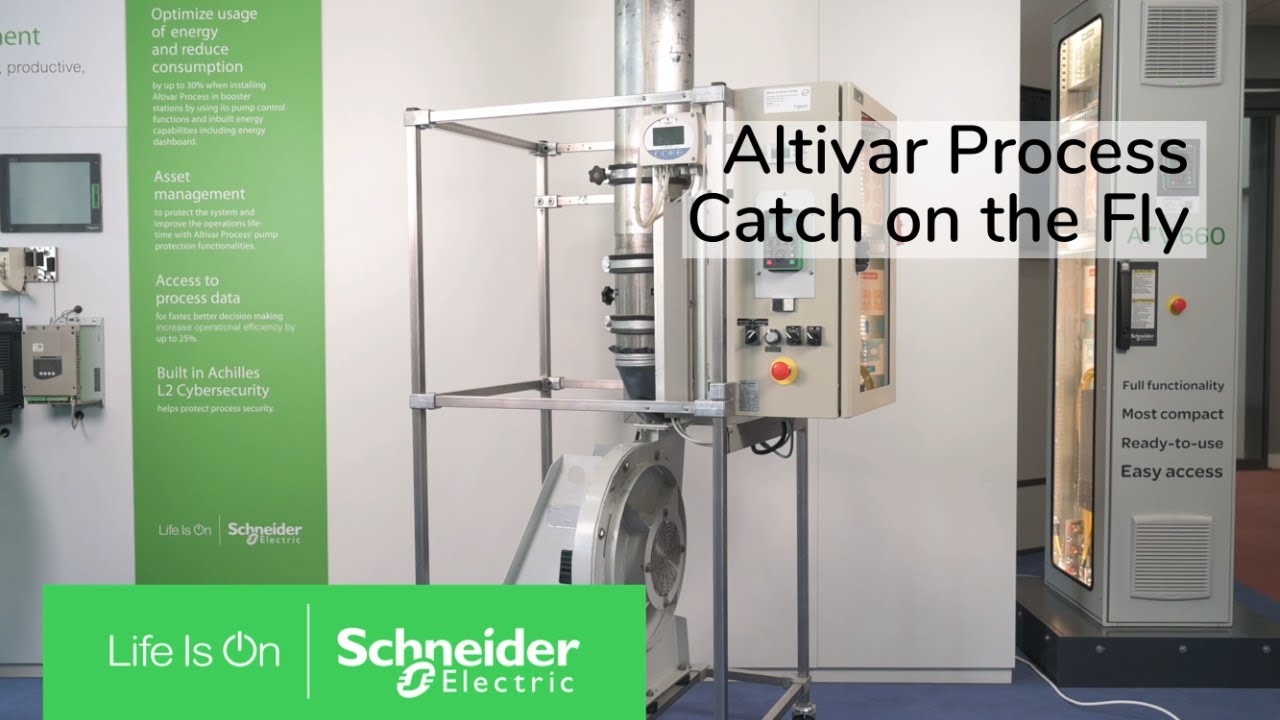 How to Set Up (Catch on the Fly) FLr on ATV600 or ATV900 | Schneider Electric Support