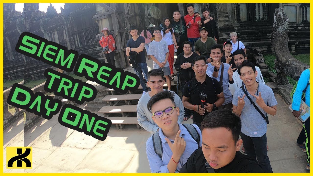 តោះទៅដើរលេងសៀមរាបទាំងអស់គ្នា  (Trip to SR Day1)