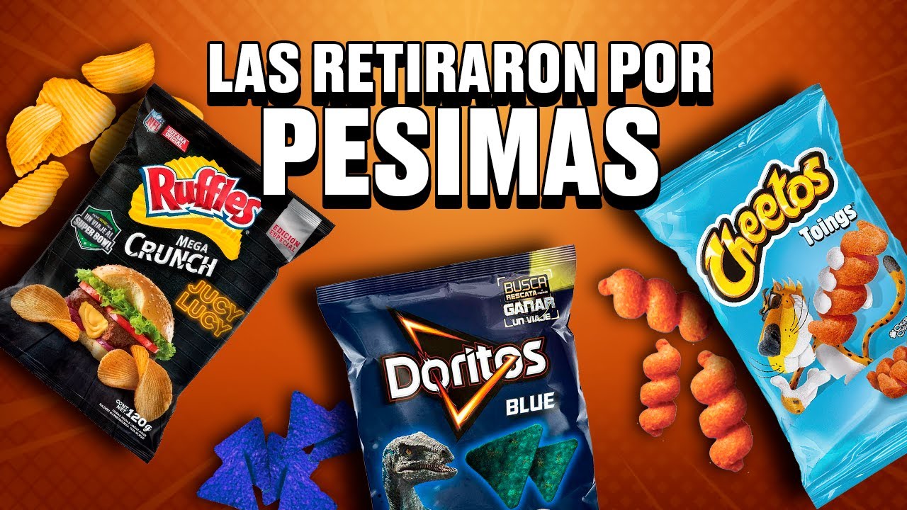 LOS PEORES PRODUCTOS DE SABRITAS