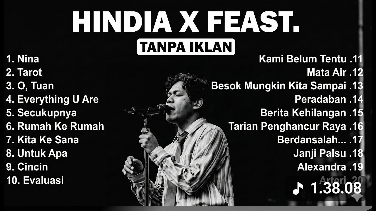 NO IKLAN | Kumpulan Lagu Terbaik FEAST & HINDIA Full Album | Lagu Pop Terpopuler 2026