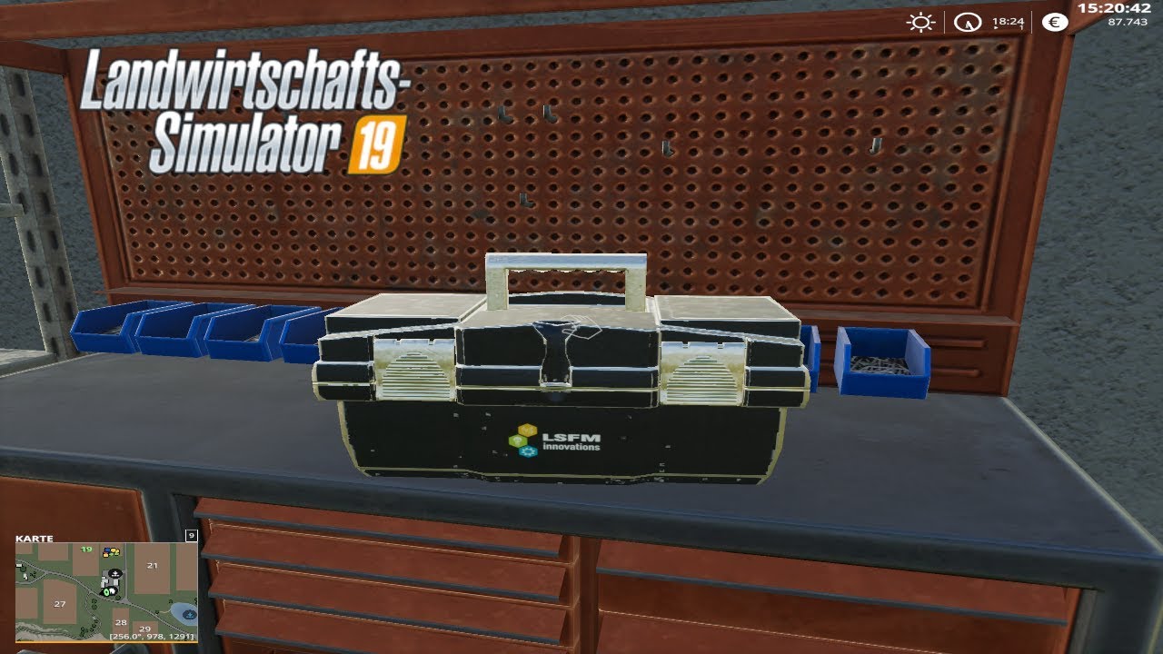 LS 19 Modvorstellung #1 Werkzeugkoffe