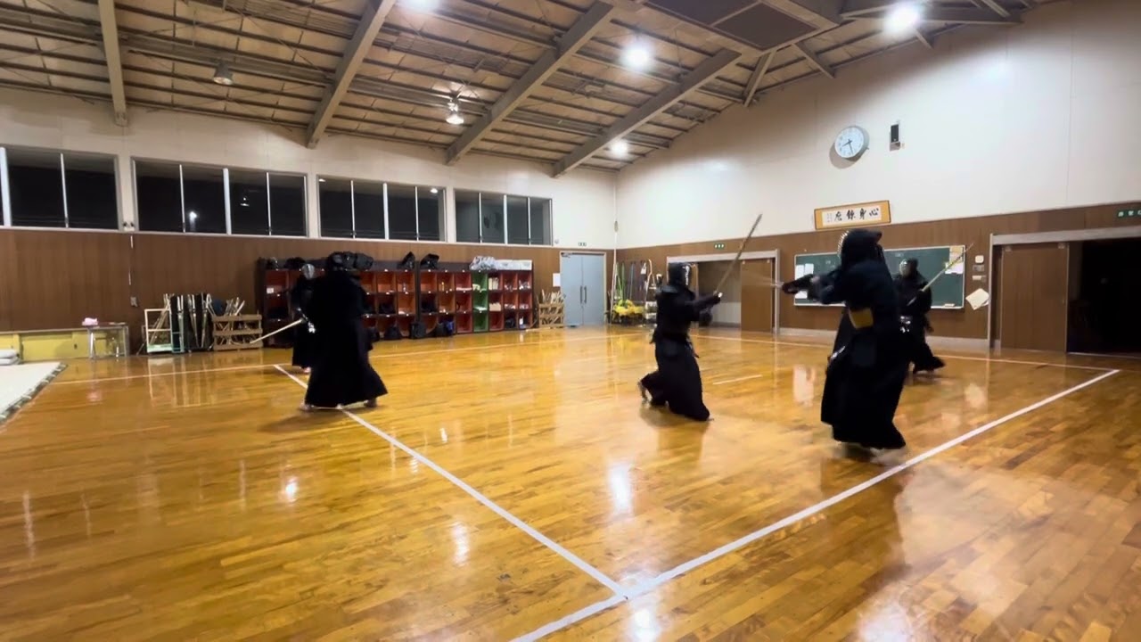 櫻木會稽古　2025年12月4日　地稽古②   #栃木　#真岡市　#剣道　#地稽古　#KENDO   #日本　#JAPAN   #床が冷たい　#足が痛い　#感覚無し　#剣道が好き　#稽古は楽しく