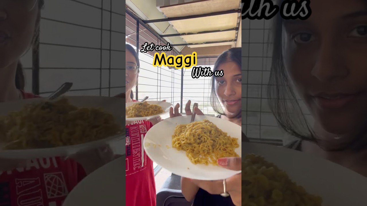 Let’s Cook Maggi With Us 🍜 | Easy & Fun Maggi Recipe 