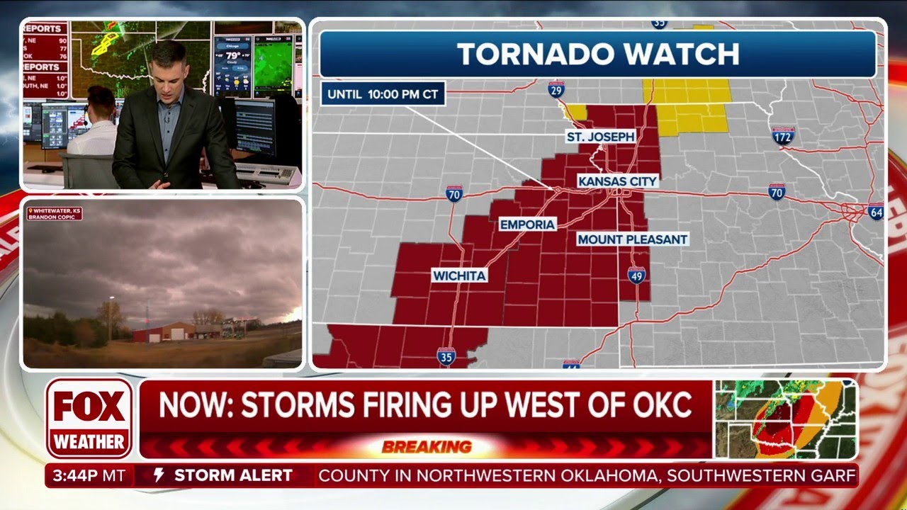 Tornado Watch Issued For The Kansas City Metro